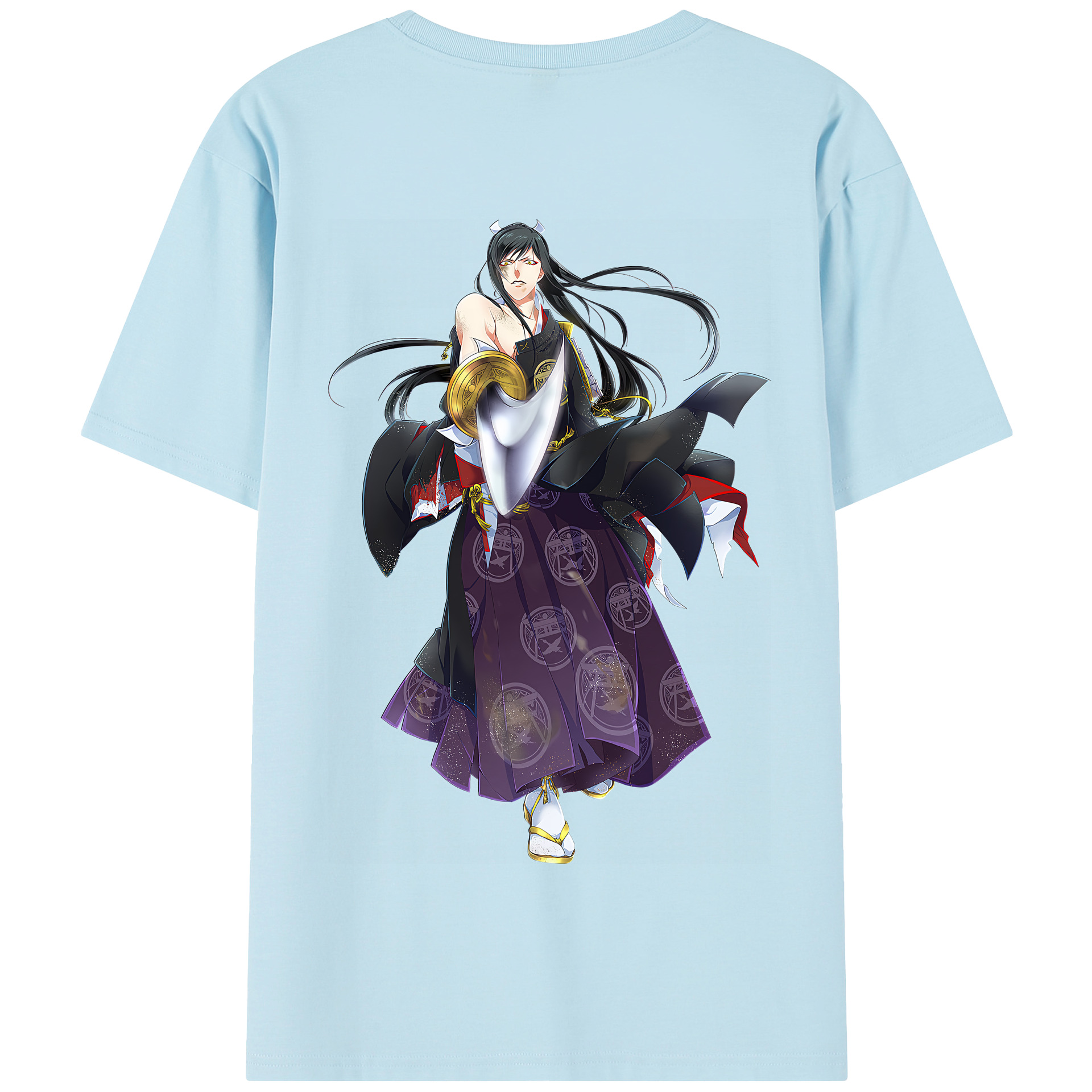 （画像用） 刀剣乱舞 Touken Ranbu 綿100％半袖Tシャツ（背面プリント）
